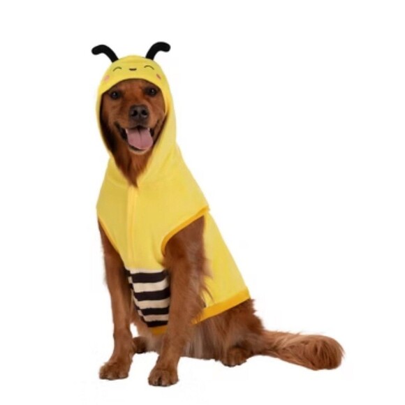 Squishmallows Sunny The Bee Dog Pet Halloween Costume Size Medium New - Picture 1 of 5
